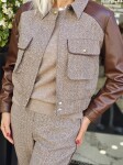 Комплект Tweed Leather Brown