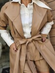 Комплект с къси панталони Leather Beige